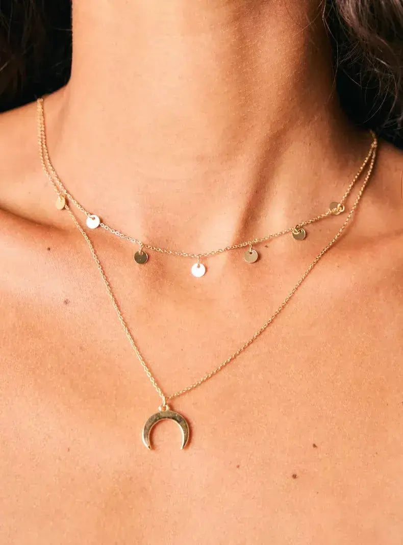 Colar Luna Essencial gold Mellina®