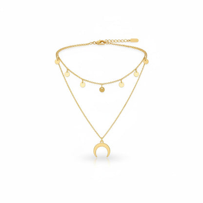 Colar Luna Essencial gold Mellina®